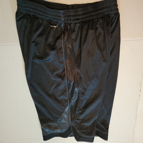 Adidas Mens Large Athletic Basketball Shorts Black